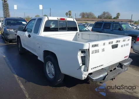 2006 GMC Canyon Sl из США, поврежденный, VIN 1GTCS198X68248403